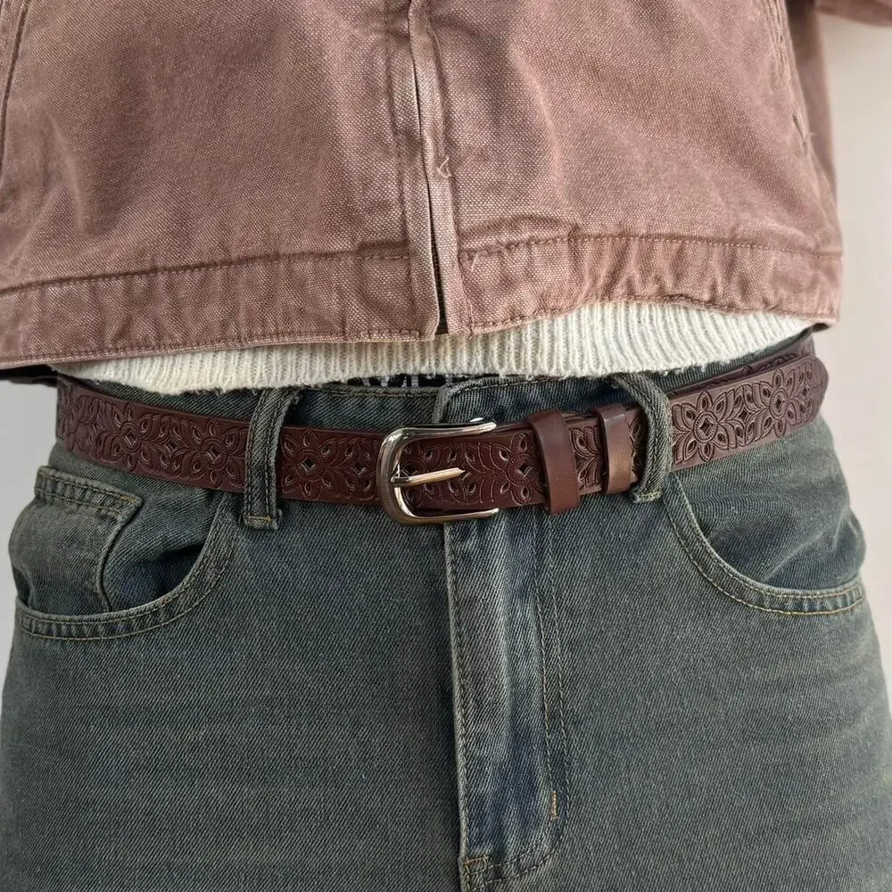 Y2k style brown and silver